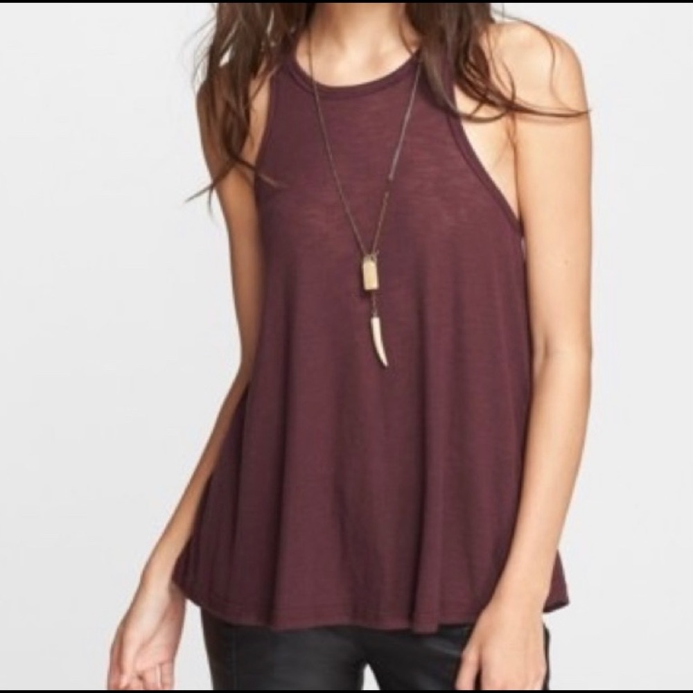 Free People Long Beach Tank Top sz S